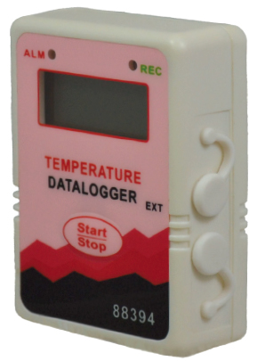 datalogger di temperatura ambiente con sonda per temperatura esterna