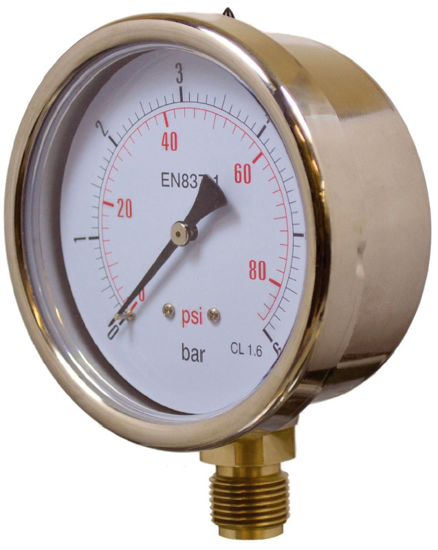 MNSTSS series Fillable Pressure Gauges