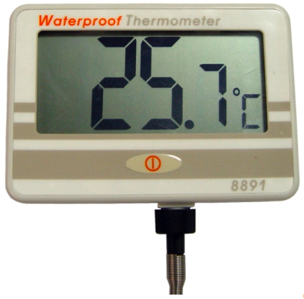 Termometro digitale per caseifici con sonda in acciaio e cavo di 10m AM8891